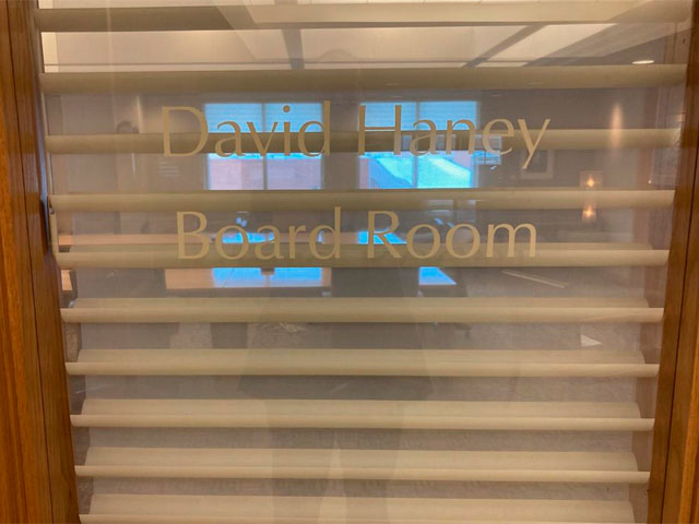 The David Haney Board Room