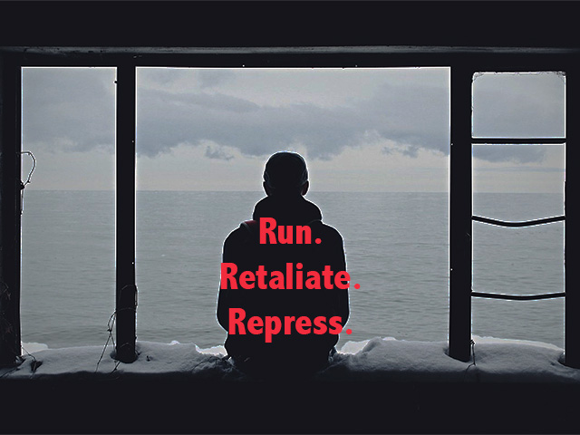 Run Retaliate Repress