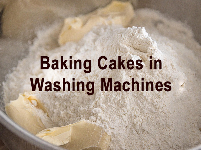 Baking Cakes in Washing Machines image