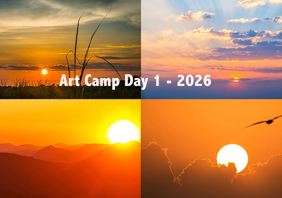 Art Camp Day 1 - 2026