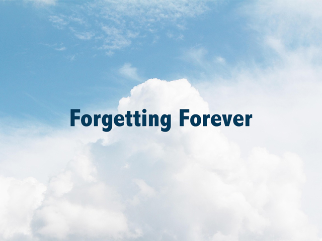 Forgetting Forever image
